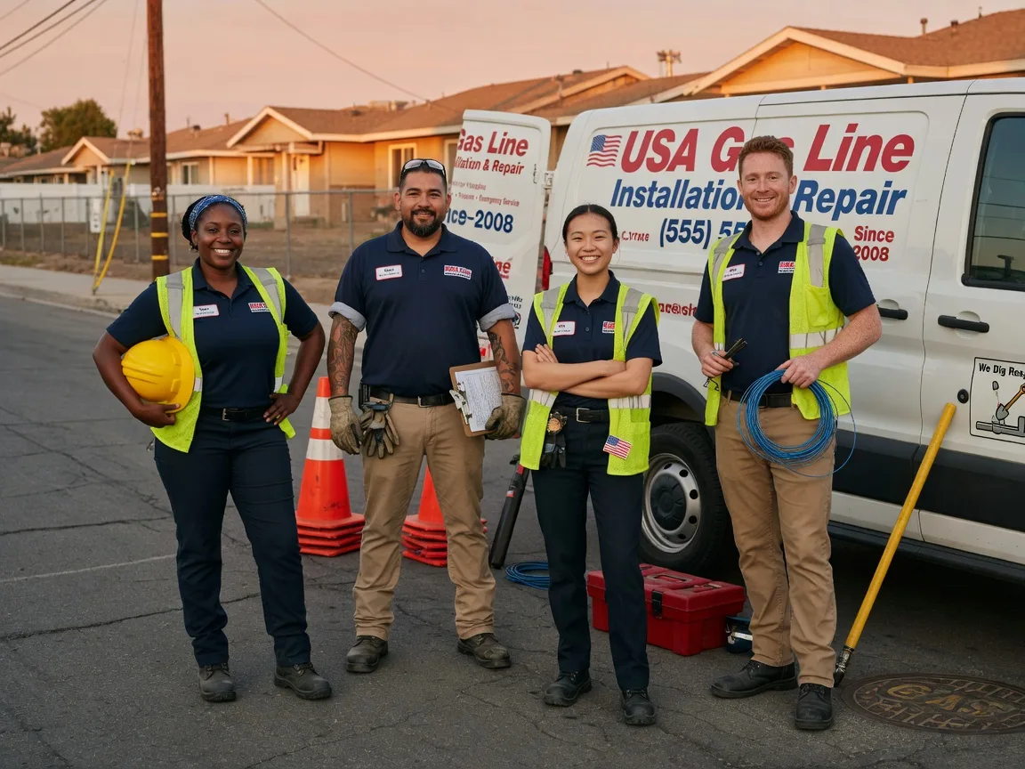 Gas Line Installation company in Ada, OH
